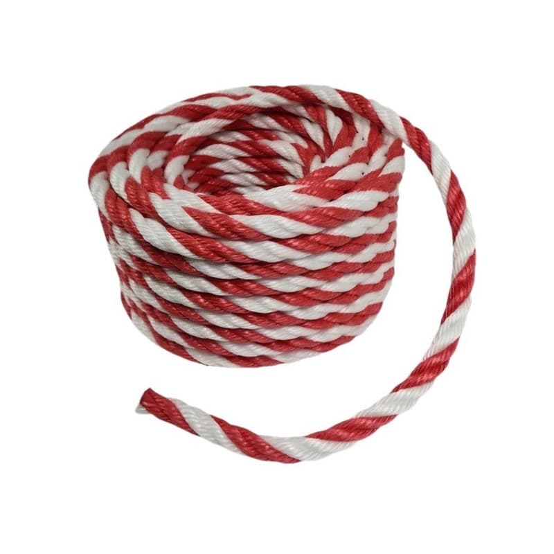 Cordage de balisage 1 bobine(s) de 100 mètre(s) linéaire cordage de balisage polypropylène ø 16mm - corderie mesnard