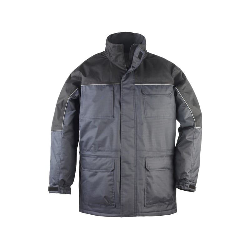 Parka ripstop parka ripstop marine/noir tl 200 - 300 g entre 4 et 6 l polyester parka 1 pièce(s) bleu , noir - coverguard euro protection