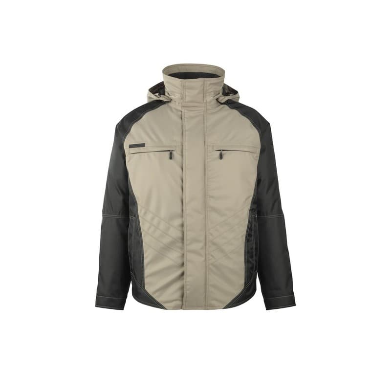Veste grand froid frankfurt veste pilote frankfurt sable/noir txs 200 - 300 g entre 4 et 6 polyester parka xs 1 pièce(s) beige, noir - mascot