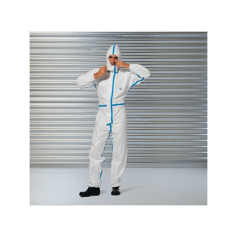 Combinaison tyvek 600 plus combinaison tyvek 600 plus t3-l blanc l combinaison polyéthylène 1 pièce(s) - segetex eif