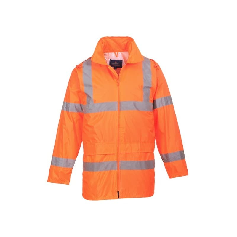 Vestes de pluie veste de pluie orange ts 200 - 300 g s entre 1 et 3 polyester veste 1 pièce(s) classe 3 - portwest