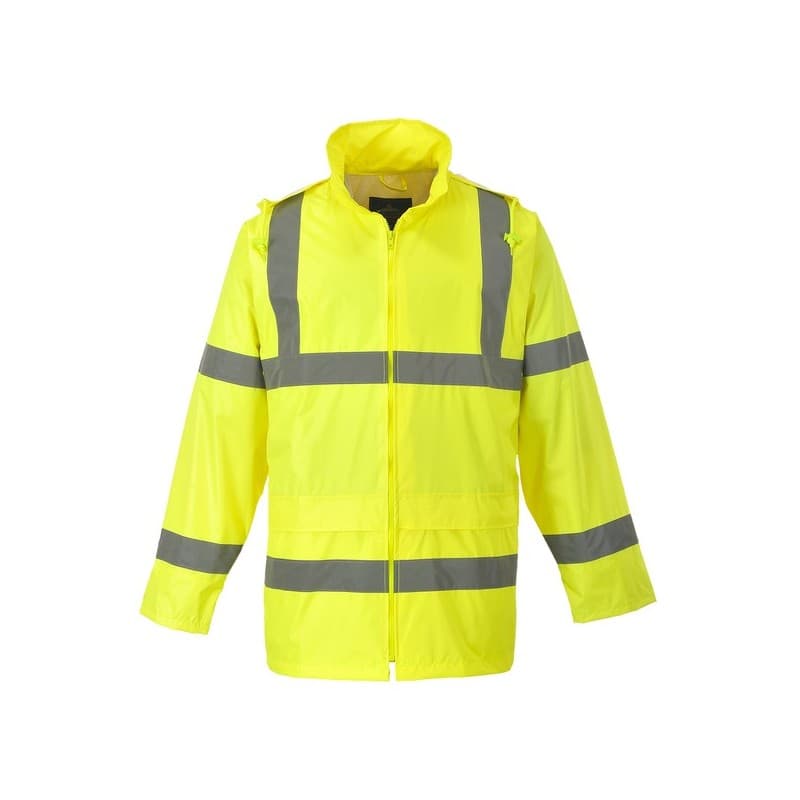 Vestes de pluie veste de pluie jaune t4xl 200 - 300 g entre 1 et 3 polyester veste 4xl 1 pièce(s) classe 3 - portwest