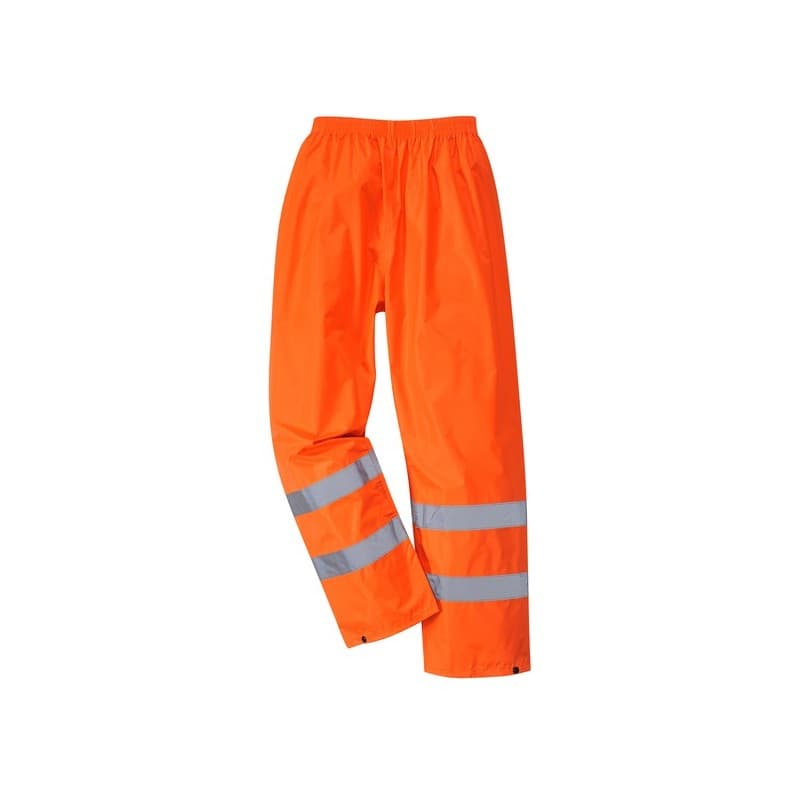 Pantalons de pluie pantalon de pluie orange t2xl 200 - 300 g 2xl polyester pantalon 0 1 pièce(s) classe 1 - portwest