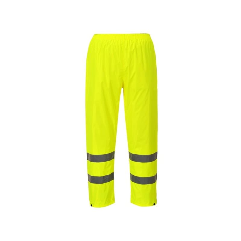Pantalons de pluie pantalon de pluie jaune tl 200 - 300 g l polyester pantalon 0 1 pièce(s) classe 1 - portwest