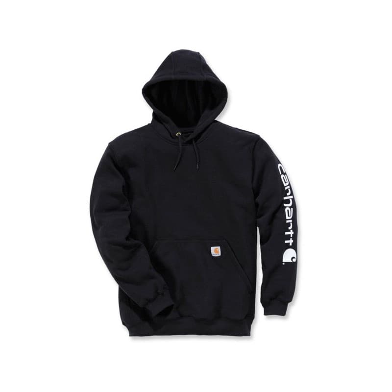 Sweat-shirt logo l gris 300 - 400 g entre 1 et 3 polyester / coton sweat 1 pièce(s) sweat-shirt noir tl - carhartt