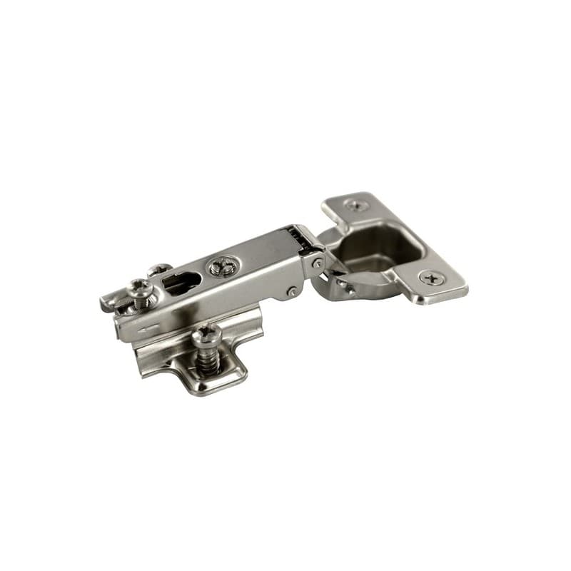 Charn invis 35 rec amort tour d8 e45 1 sachet(s) de 2 unité(s) charn invis 35 rec amort tour d8 e45 35 mm acier nickelé à visser - interges.com