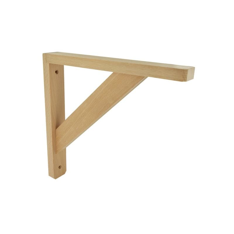 Console hetre brut 240x240x35x15 1 pièce(s) console hetre brut 240x240x35x15 - interges.com