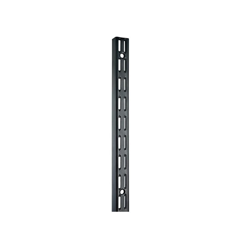 Crémaillère murale double 1 pièce(s) cremaillere double eta32 noir h2000 - interges.com