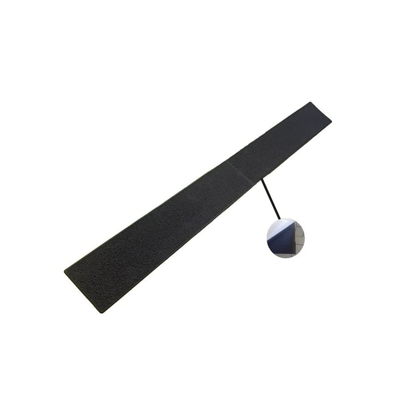 Plaque antidérapante 1 pièce(s) plaque antidérapante auto-adhésives noir - 795 x 90 mm - wattelez