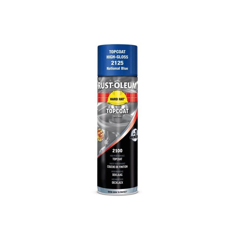 Aérosol de peinture industrielle hard-hat® 1 aérosol(s) de 500 millilitre(s) aérosol de peinture hard-hat® - bleu national 500 ml bleu national - rust