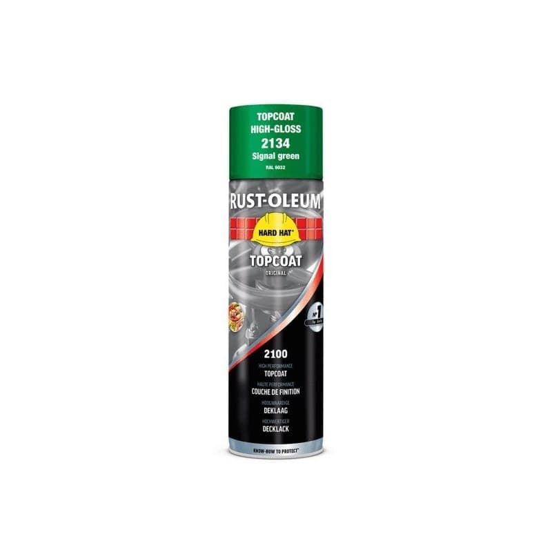 Aérosol de peinture industrielle hard-hat® 1 aérosol(s) de 500 millilitre(s) aérosol de peinture hard-hat® - vert sécurité (ral 6032) 500 ml ral 6032
