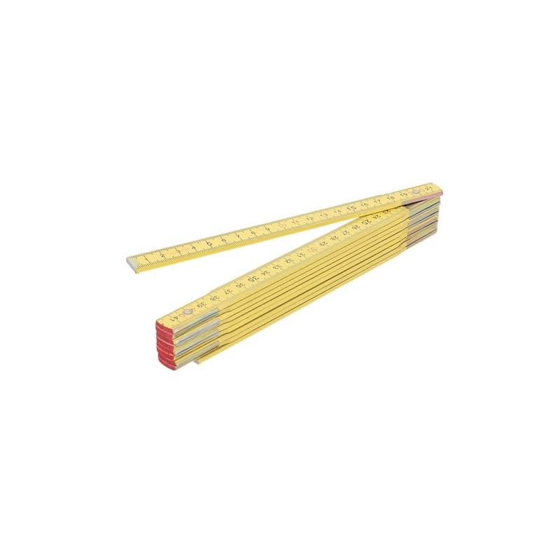 Double mètre bois 2 m - 10 branches double mètre bois 2 m - 10 branches 1 pièce(s) - wilmart