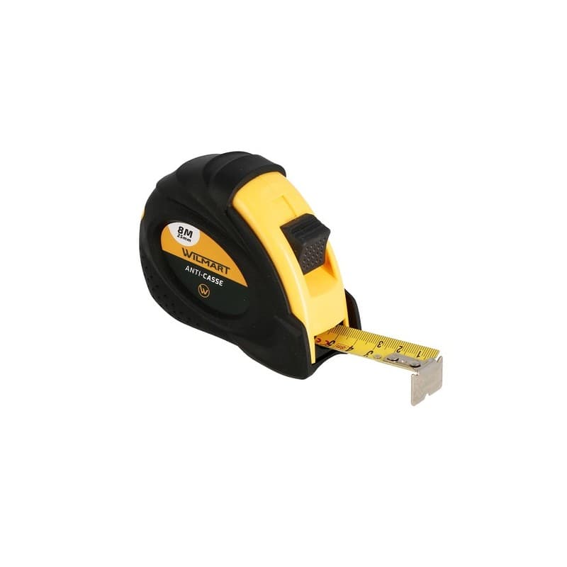 Mètres à ruban "eco" mètre ruban "eco" 8 m x 25 mm 1 pièce(s) - wilmart