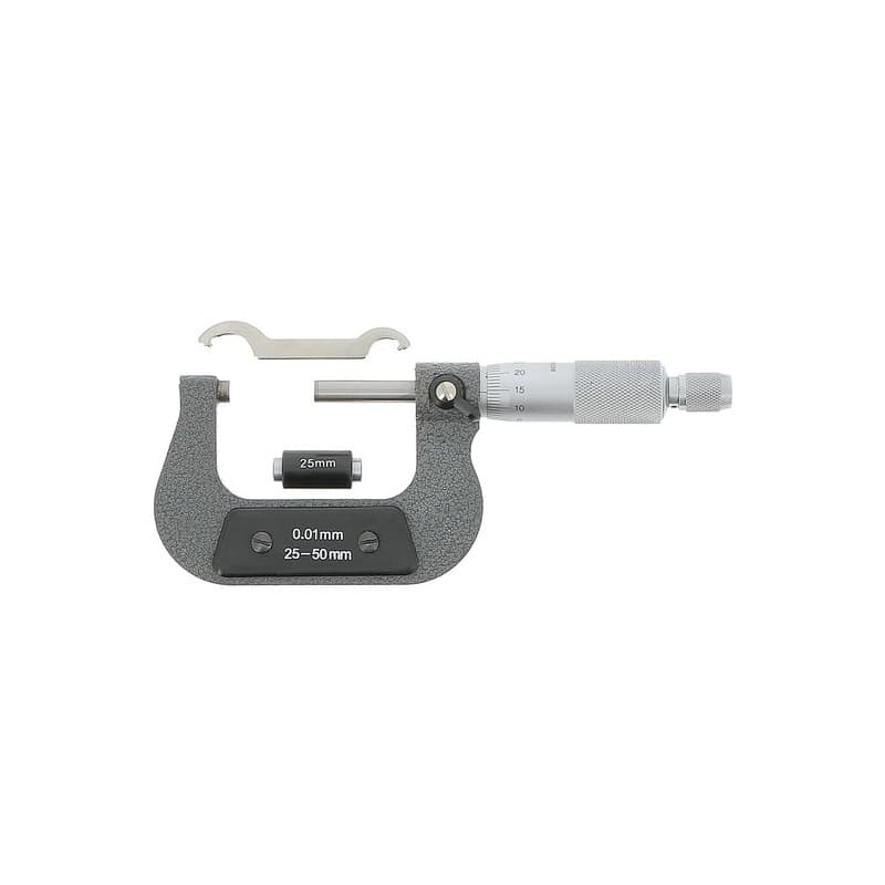 Micromètres micromètre extérieur 1/100 - cap 25-50 1 pièce(s) - wilmart