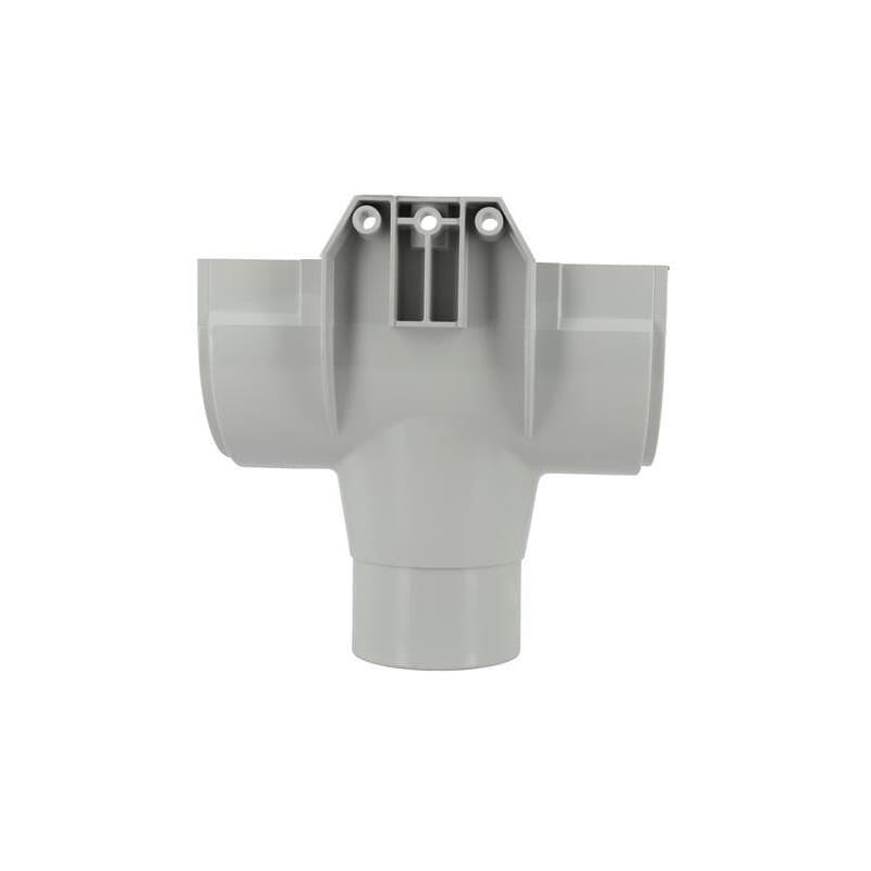 Naissance centrale à joint 1 unité(s) naissance centrale 25 à joint ø80mm grise - nicoll