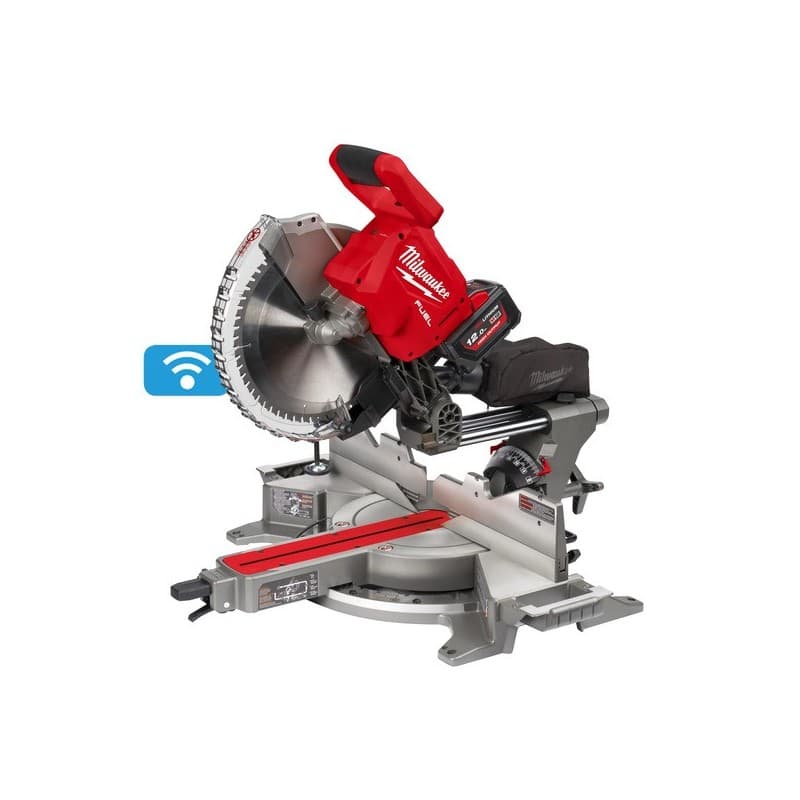 Scie à onglet radiale m18 fms305-121 305mm 18v 12ah 0 mm batterie 305 mm 1 1 coffret(s) 22.5 kg 12 ah scie à onglet radiale m18 fms305-121 305mm 18v 1