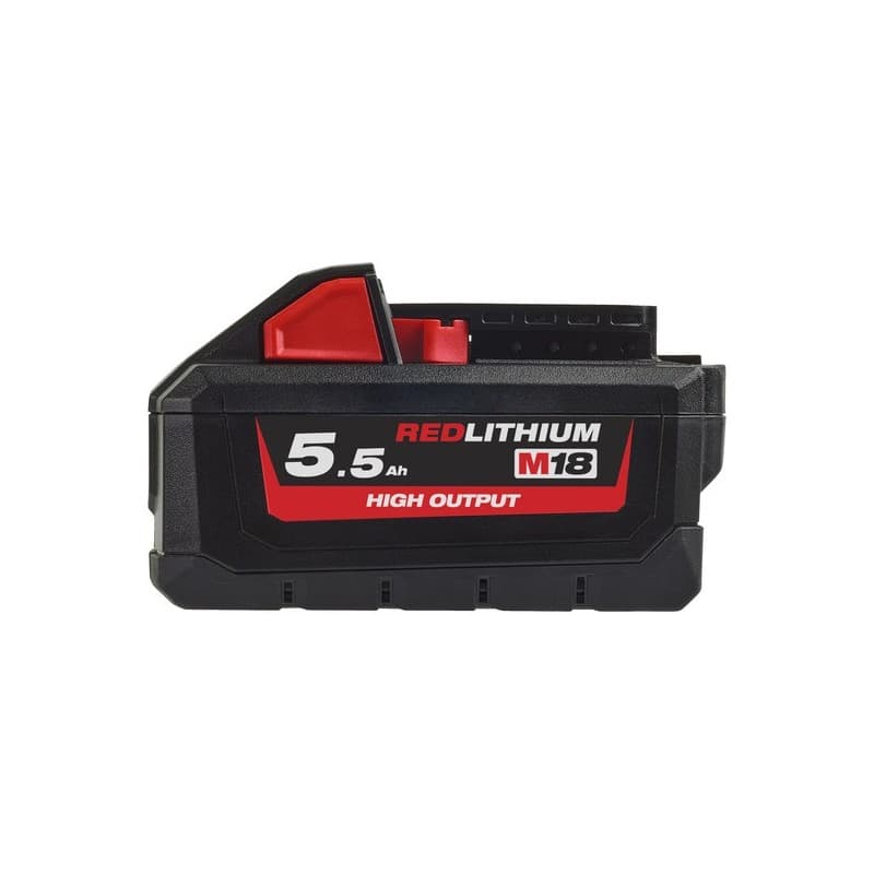 Batterie m18 hb5.5 high output™ 18v 5.5ah 5.5 ah 1 unité(s) batterie m18 hb5.5 high output™ 18v 5.5ah 18 v - milwaukee