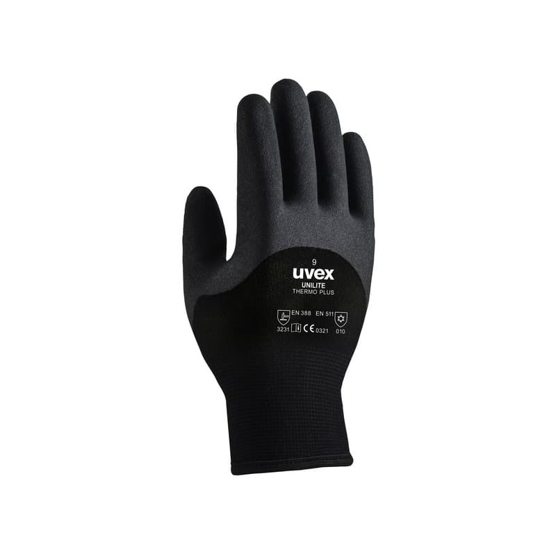 Gant enduit 3/4 hpt unilite thermo plus gants unilite thermo plus t11 11 oui agressions mécaniques, froid acrylique, bi-polymère, mousse, polyamide, p