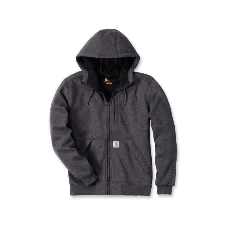 Sweat zippé coupe-vent sweat zippé coupe-vent gris ts gris 300 - 400 g entre 1 et 3 sweat 1 pièce(s) polyuréthane, polyester / coton - carhartt