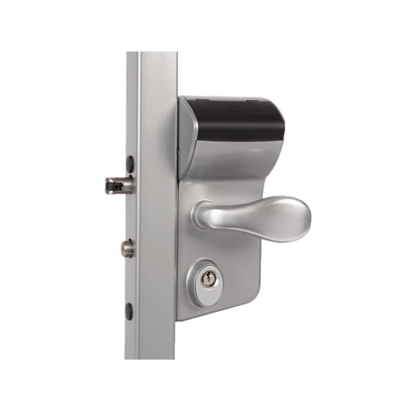 Serrures à codes mécaniques lmkq v2 1 pièce(s) serrure à code méca lmkq v2l pour profil 10 à 30 mm - argent - locinox