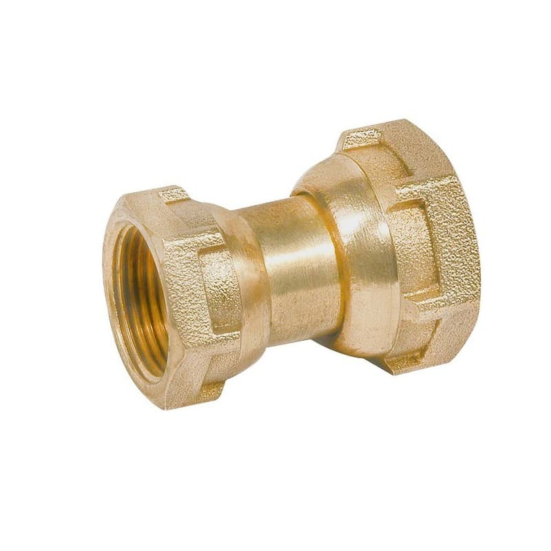 Union à écrou mobile - laiton 1 unité(s) union réduite à écrou mobile f26x34 f20x27 5x4.3x3.8cm laiton femelle / femelle 20/27 (3/4") - boutte