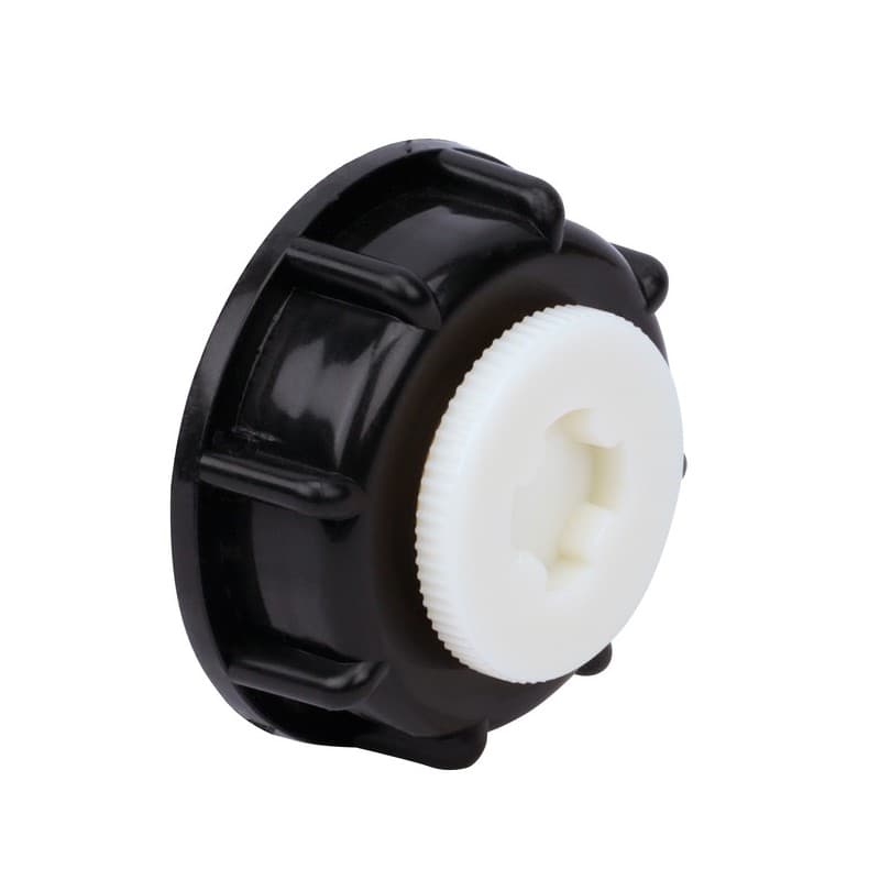 Adaptateur plastique de cuve 1000l 1 unité(s) adaptateur cuve 1000l mf20x27 d60 avec bouchon - boutte