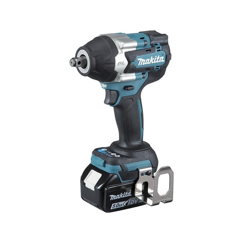 Boulonneuse à chocs dtw700rtj 18v 5ah 700nm carré 2 1/2 " 5 ah batterie moteur sans charbon 2.7 kg 2200 trs/min 1 pièce(s) boulonneuse à chocs dtw700r