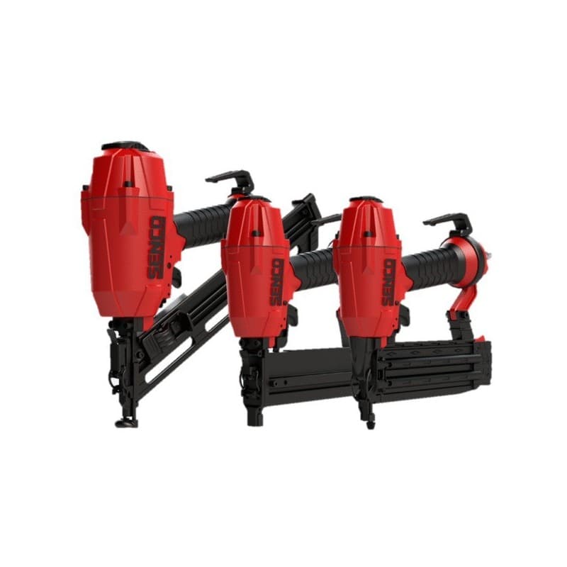 Outils pneumatiques de finition 1.4 kg 1 lot(s) de 3 pièce(s) 15 - 63.5 mm 1.2 - 1.8 mm outils pneumatiques de finition 8.3 bar pneumatique 100 fixati