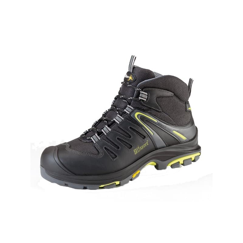 Chaussures de sécurité hiker chaussures de sécurité hautes hiker noir t40 textile 40 acier pu thermoplastique cuir nylon e - absorption de choc au tal