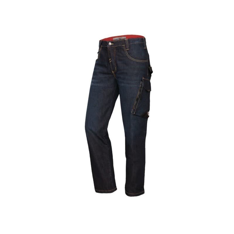Jean worker bplus jean worker bplus bleu foncé délavé t46 300 - 400 g 7 et plus bleu 46 coton jean 1 pièce(s) - bp bierbaum proenen