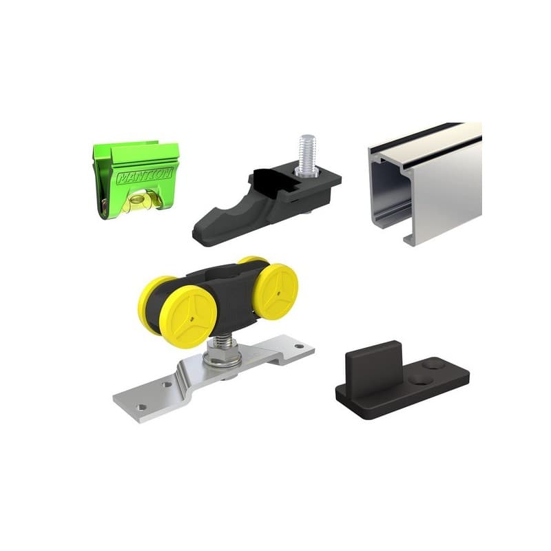 Ensembles ma 80a ensemble système pour porte coulissante ma 80kg 1,90m 1 kit(s) - mantion sas