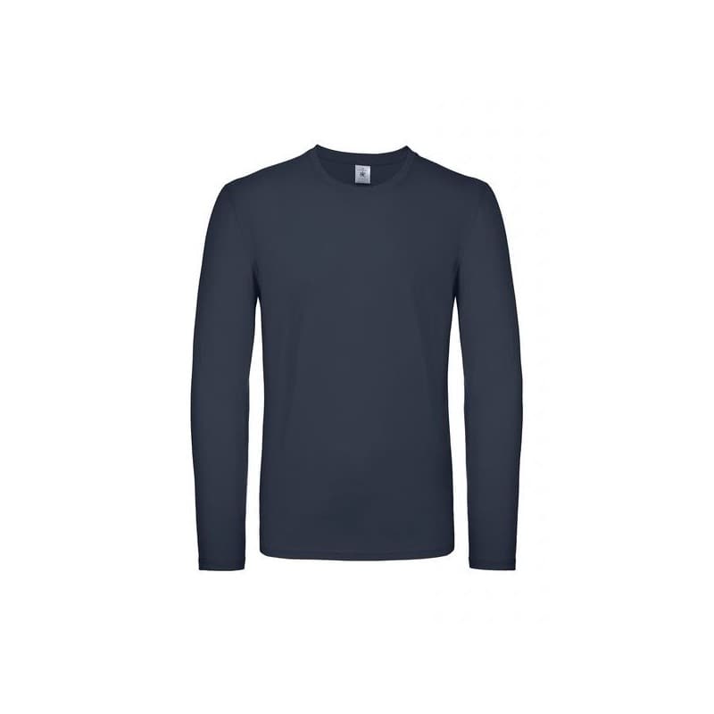 Tee-shirts manches longues 185 g tee-shirt manches longues marine 185g t2xl 2xl 100 - 200 g coton t-shirt 0 1 pièce(s) gris, noir - imbretex