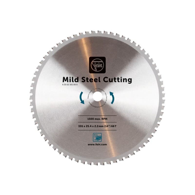 Lames de scie à métaux pendulaire polyvalent 25.4 mm 1 pièce(s) lame de scie pour l'acier de construction 66 355 mm - fein