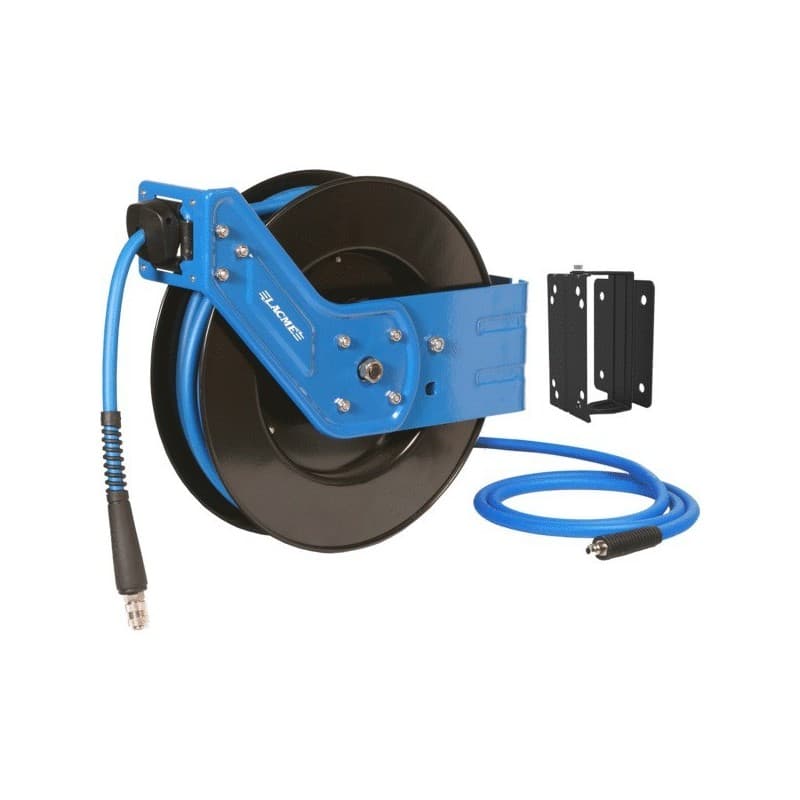 Enrouleur de tuyau carter ouvert 1 pièce(s) enrouleur 15 m - tuyau ø 10 x 17 - lacme