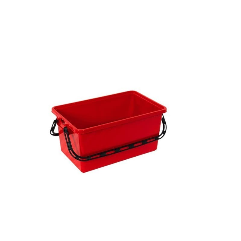 Bac universel + anses rouge 1 pièce(s) bac universel 24l rouge + anses noires 24 litre(s) - novap