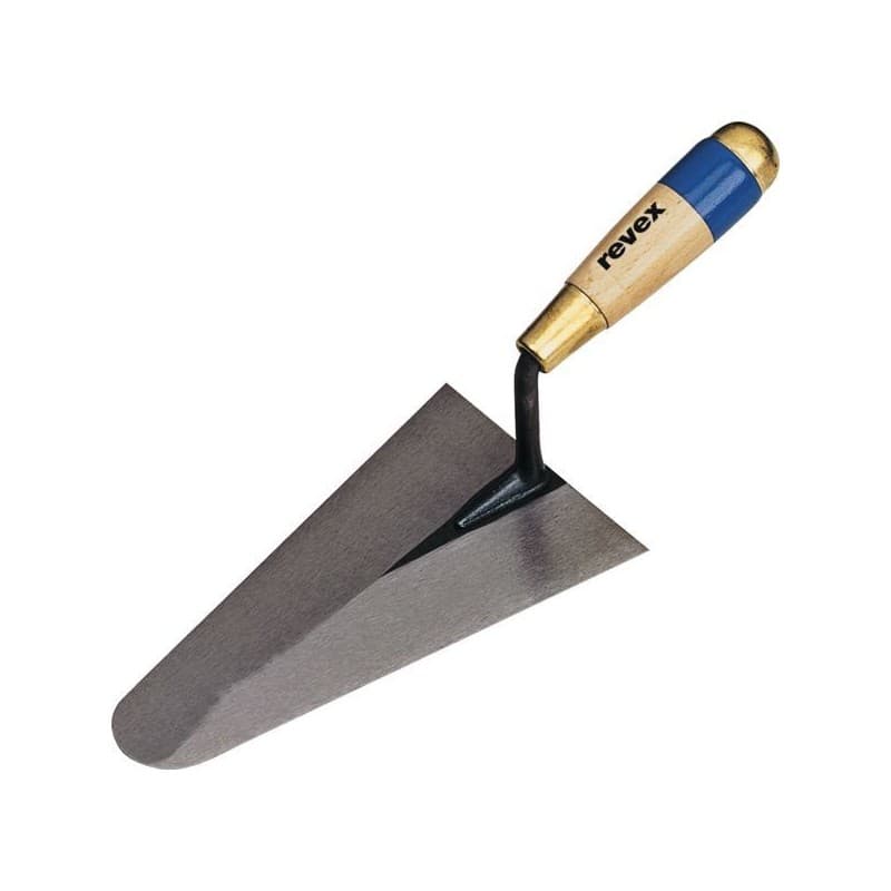 Truelle ronde truelle italienne ronde acier 160 mm bois 1 pièce(s) acier bois 12 cm truelle ronde 188 g 160 mm - revex sas