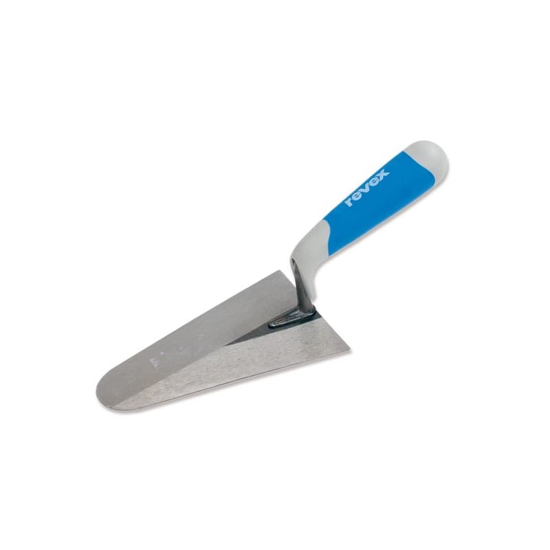 Truelle ronde truelle italienne ronde acier 160 mm bi-matière 1 pièce(s) acier bi-matière 13.5 cm truelle ronde 160 mm 200 g - revex sas