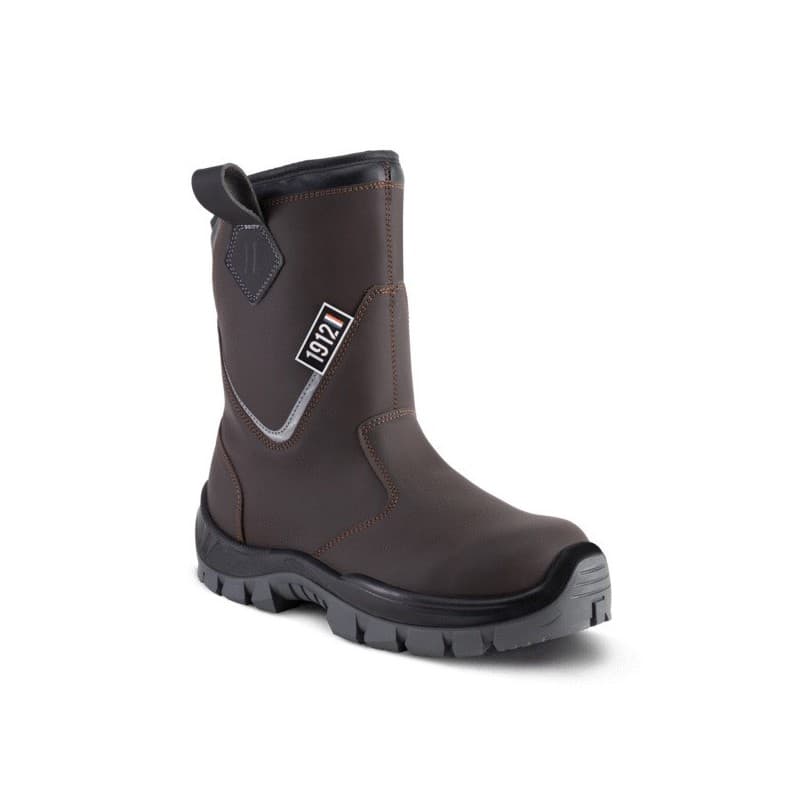 Bottes cuir unitan cuir 42 pu double densité acier fibre de verre 1 paire(s) ci - isolation contre le froid, fo - résistance de la semelle aux hydroca