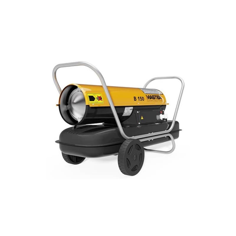 Chauffage air pulsé mobile au fuel combustion directe 25 kg 44 kw 1 pièce(s) fioul / gasoil air pulsé chauffage air pulsé mobile b150 900 m³/h 44 kw 4