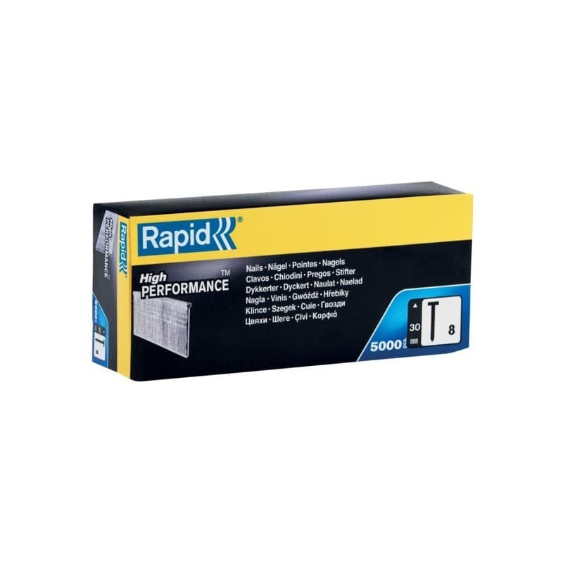 Bande droite - pointes fines/finition - fil galvanisé pointes tête homme / brads n°8 30 mm - fil galvanisé 30 mm bois, panneau de bois 2 mm lisse acie