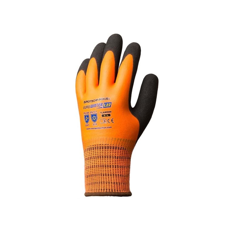 Gants eurowinter l22 gants eurowinter l22 t9 9 oui froid latex, mousse 1 paire(s) - coverguard euro protection