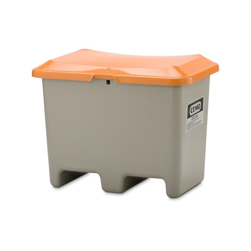 Bac à sel 200l avec passage de fourches 1 pièce(s) bac à sel 400l avec passage fourches - cemo