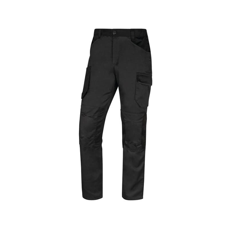 Pantalons mach 2 v3 200 - 300 g m gris 7 et plus coton / polyester pantalon 1 pièce(s) pantalon de travail mach 2 v3 gris/gris tm - delta plus