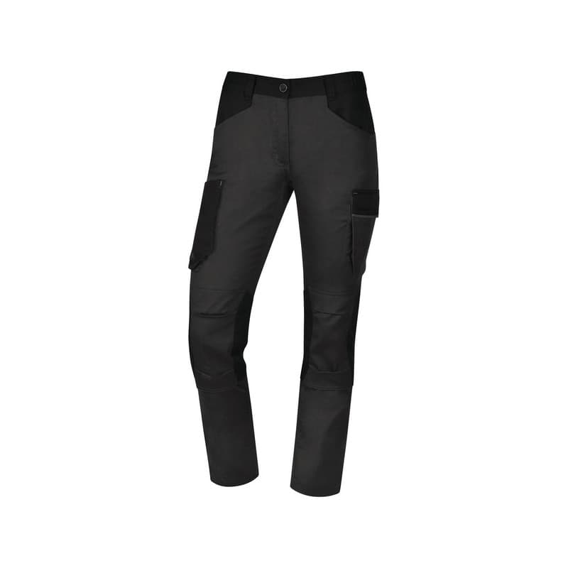 Pantalon de travail femme mach 2 v3 200 - 300 g s gris 7 et plus coton / polyester pantalon 1 pièce(s) pantalon de travail femme mach 2 v3 gris/gris t