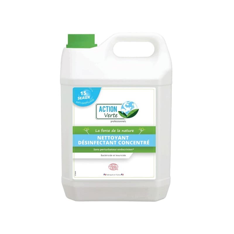 Action verte nettoyage triple action 5l 1 bidon(s) de 5 litre(s) action verte nettoyage triple action 5l bouteille 5 litre(s) nettoyant - action verte