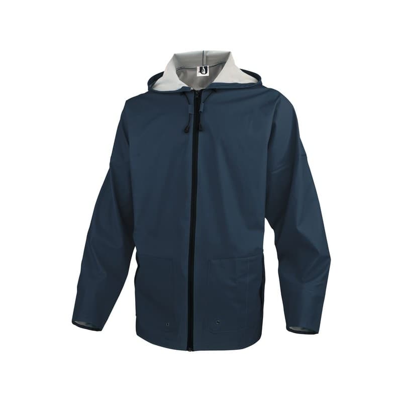 Veste de pluie semi pu l entre 1 et 3 bleu ensemble de pluie polyester, polyuréthane 1 pièce(s) 0 - 100 g veste de pluie enduit semi pu bleu tl - delt
