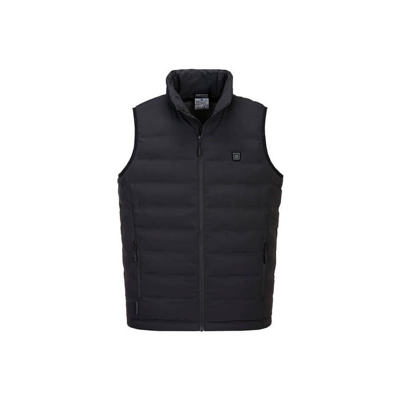 Doudoune sans manche chauffante ultrasons gilet 200 - 300 g xl noir entre 1 et 3 polyester 1 pièce(s) doudoune sans manche chauffaute ultrason noir tx