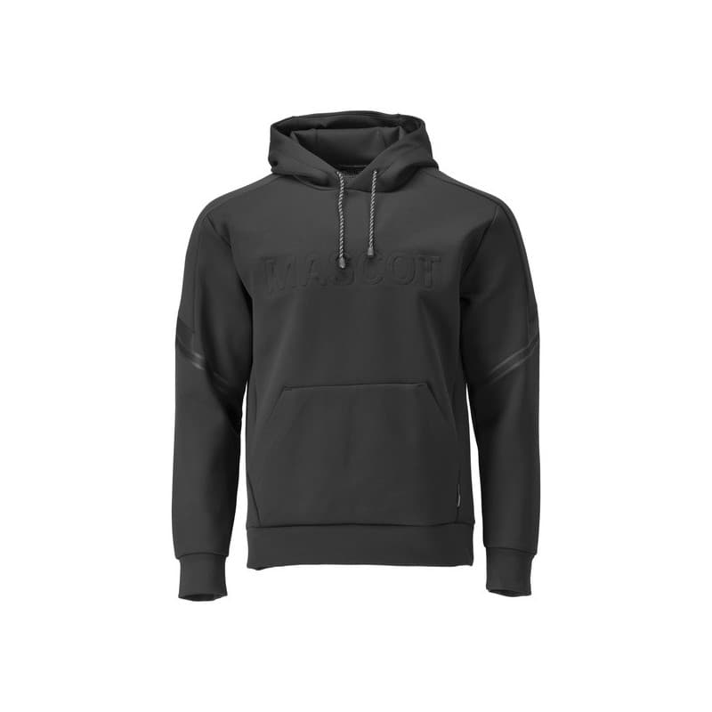 Sweat capuche polaire customized m noir 300 - 400 g entre 1 et 3 sweat 1 pièce(s) élasthanne , polyester recyclé sweat à capuche polaire noir tm - mas
