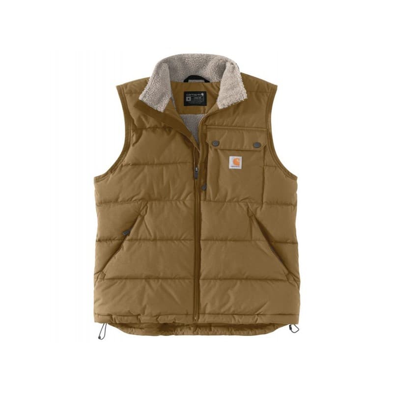 Gilet matelassé montana gilet entre 4 et 6 l 100 - 200 g marron 1 pièce(s) veste sans manches montana brun tl polyester, nylon - carhartt