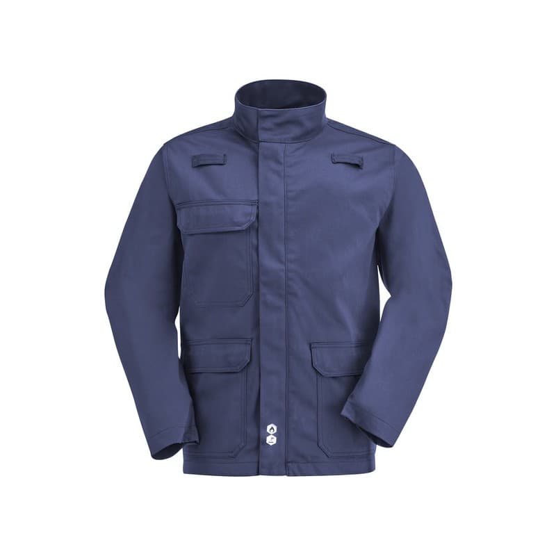 Blouson flame retardant access 300 - 400 g entre 1 et 3 bleu blouson coton, proban 1 pièce(s) blouson fr access bleu t6 - cepovett
